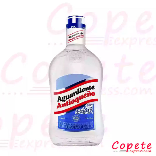 Aguardiente Antioqueño 750cc Sin Azucar 29º