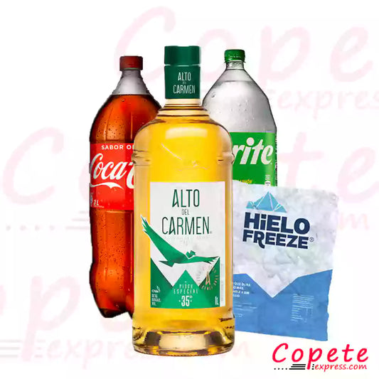 Promo Alto 1lt + Bebida 3lt + Hielo