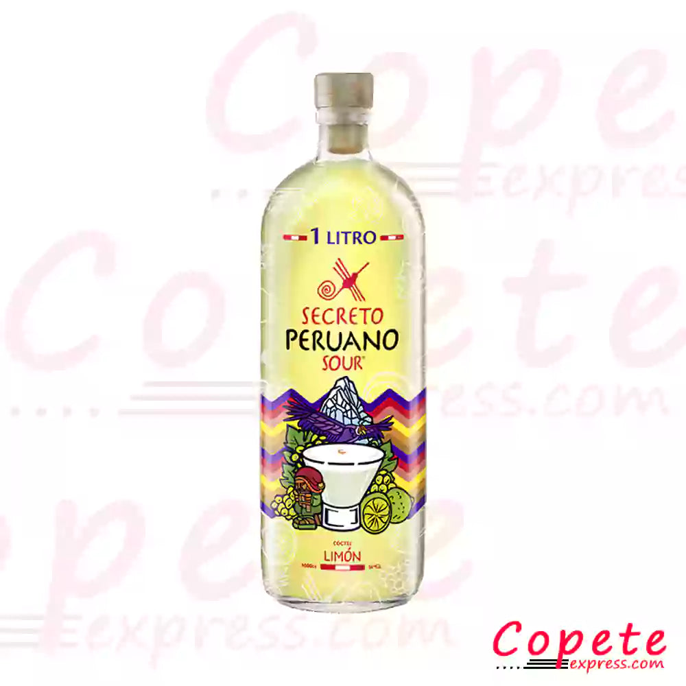 Pisco Sour Limon Secreto Peruano de 1 Litro